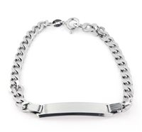 Bracelet Forever Gioielli Bracciale Con Piastra Massiccio in Argent FGBR0016 - FGBR0016